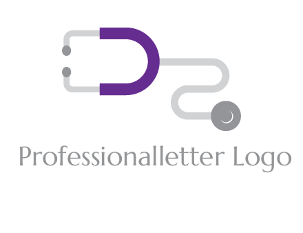 stethoscopes with letter D in logo