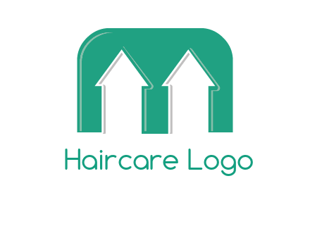 home icon in Letter M logo