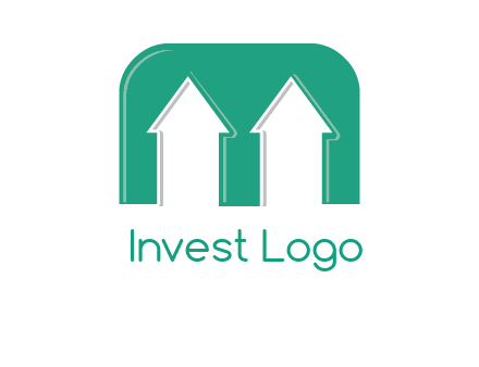 home icon in Letter M logo