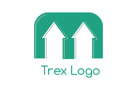 home icon in Letter M logo