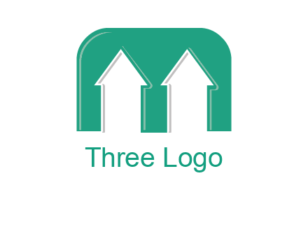 home icon in Letter M logo