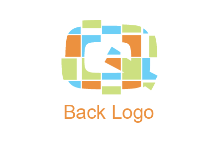 puzzle in Q letter logo
