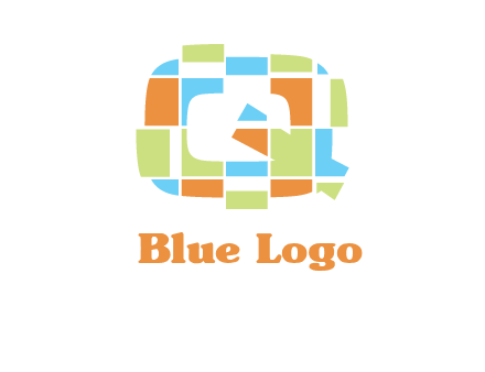 puzzle in Q letter logo