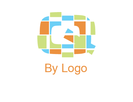puzzle in Q letter logo