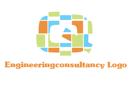 puzzle in Q letter logo