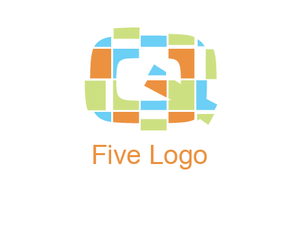 puzzle in Q letter logo