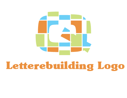 puzzle in Q letter logo