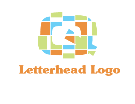 puzzle in Q letter logo