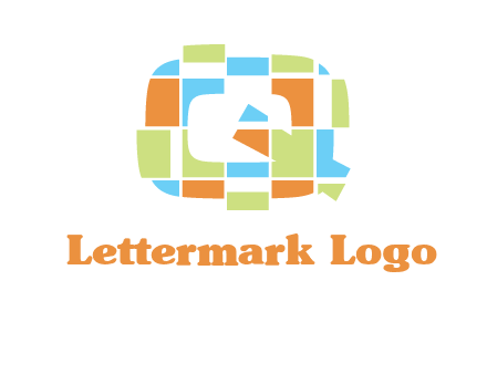 puzzle in Q letter logo