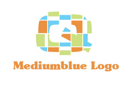 puzzle in Q letter logo