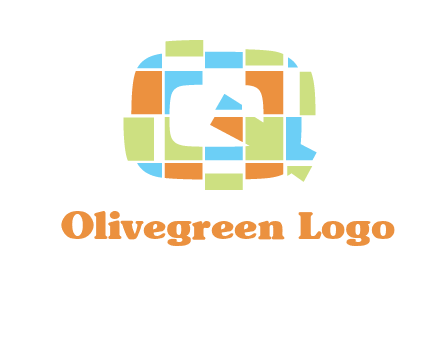puzzle in Q letter logo