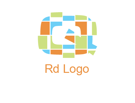 puzzle in Q letter logo