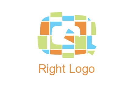 puzzle in Q letter logo