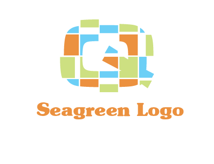 puzzle in Q letter logo
