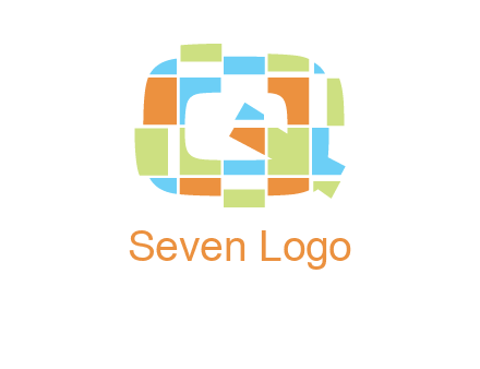 puzzle in Q letter logo