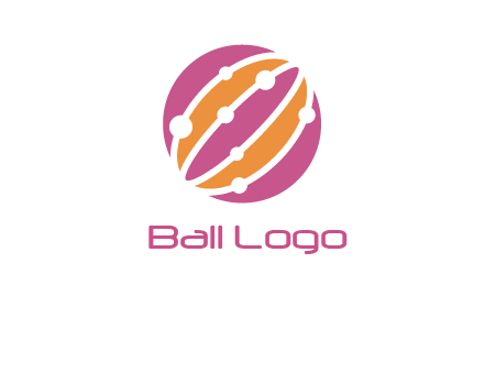 abstract globe logo