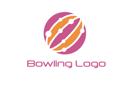 abstract globe logo