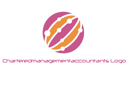 abstract globe logo