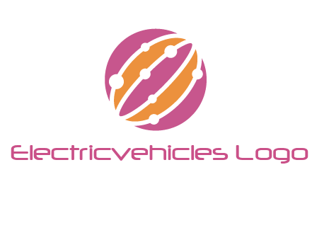 abstract globe logo