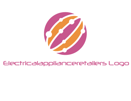 abstract globe logo