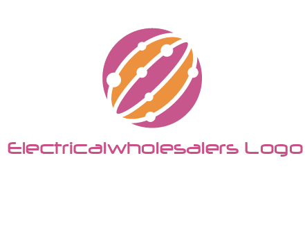 abstract globe logo