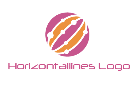 abstract globe logo