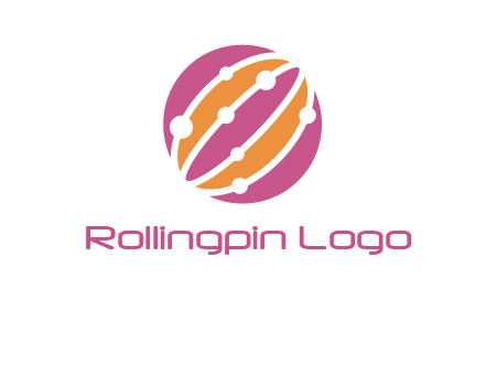 abstract globe logo