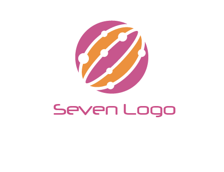 abstract globe logo