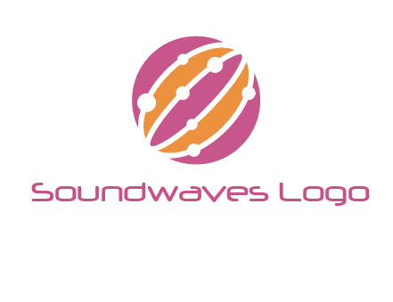 abstract globe logo
