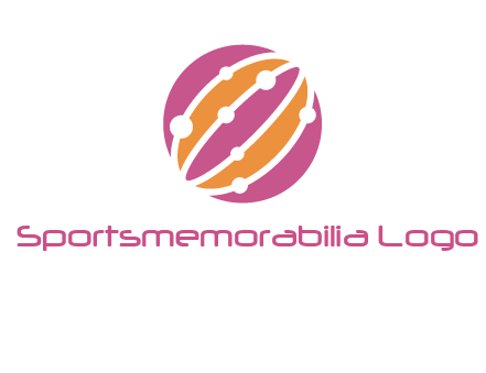 abstract globe logo