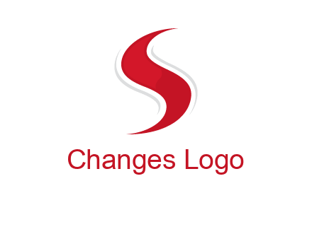 S in swoosh design