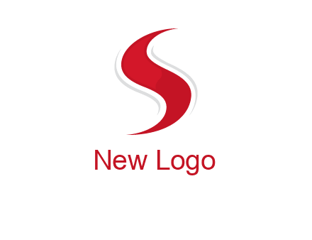 S in swoosh design