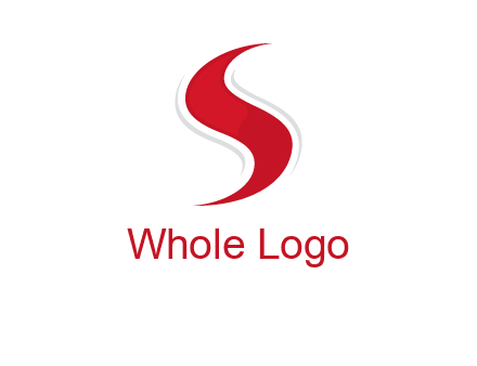 S in swoosh design