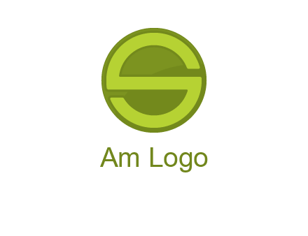 Letter S in circle