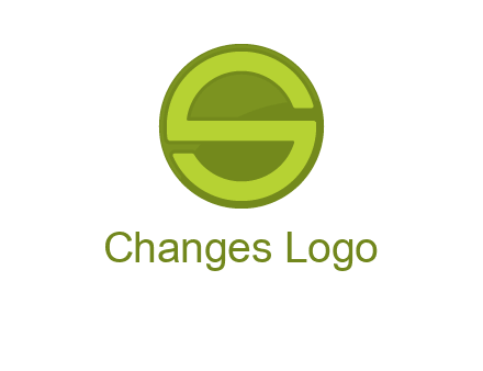 Letter S in circle