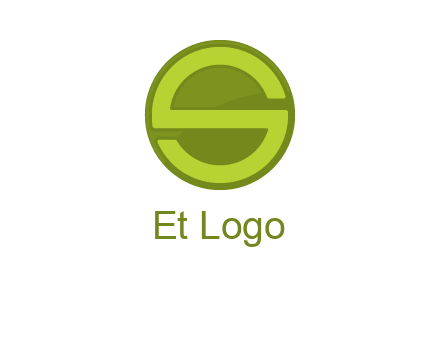 Letter S in circle