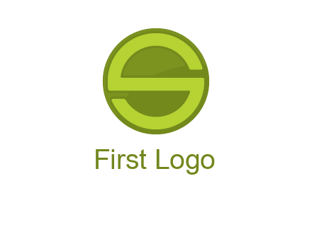 Letter S in circle