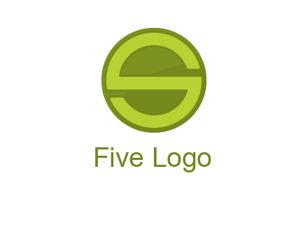 Letter S in circle