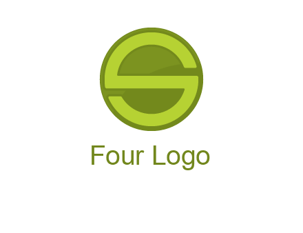 Letter S in circle