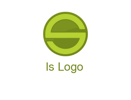 Letter S in circle