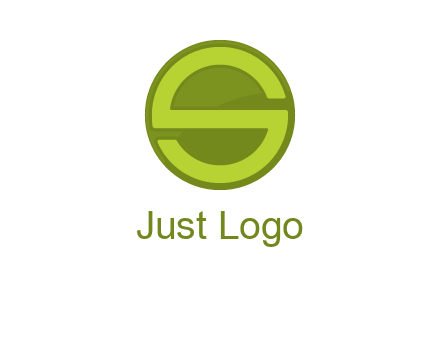 Letter S in circle