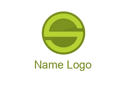 Letter S in circle