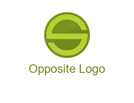 Letter S in circle