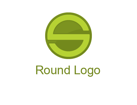 Letter S in circle