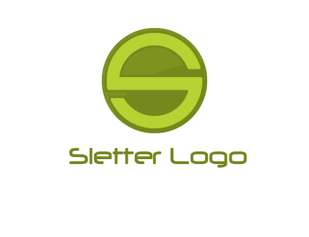 Letter S in circle