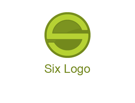 Letter S in circle