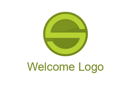 Letter S in circle