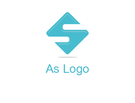 letter S in rhombus shape