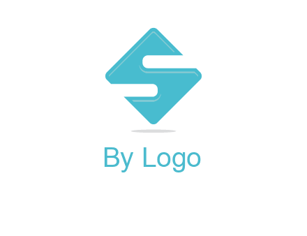 letter S in rhombus shape
