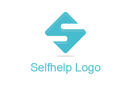 letter S in rhombus shape
